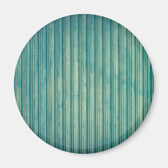 Streckad blå Linjer Magnet (Framsidan)