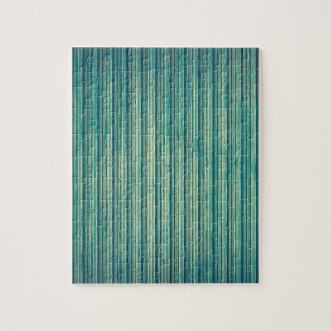 Streckad blå Linjer Pussel (Vertikal)