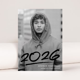 Streckad klass för 2025 Modern Photo Studenten Meddelande