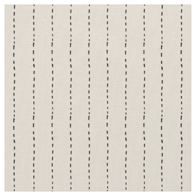 Streckade linjer på beige tyg (Närbild)