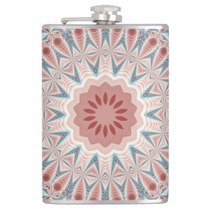 Streckande modern Kaleidoscope Mandala Fractal Art Fickplunta