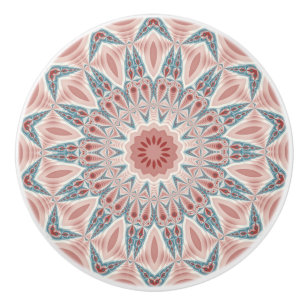 Streckande modern Kaleidoscope Mandala Fractal Art Knopp