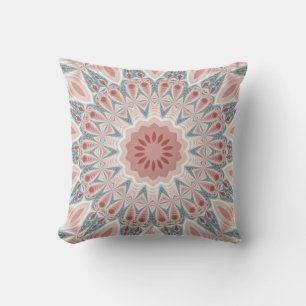 Streckande modern Kaleidoscope Mandala Fractal Art Kudde