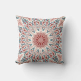 Streckande modern Kaleidoscope Mandala Fractal Art Kudde