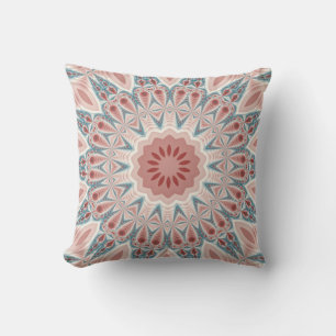 Streckande modern Kaleidoscope Mandala Fractal Art Kudde