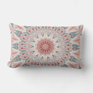 Streckande modern Kaleidoscope Mandala Fractal Art Lumbarkudde