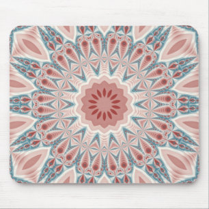 Streckande modern Kaleidoscope Mandala Fractal Art Musmatta
