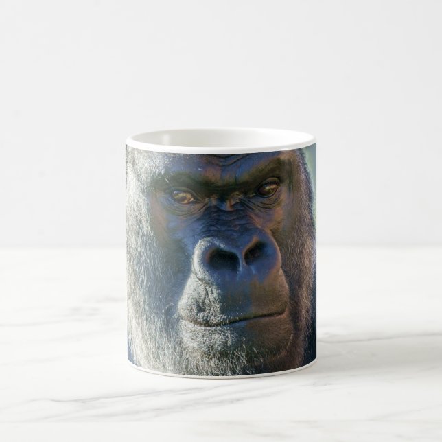 Streckande Silverback Kaffemugg (Center)