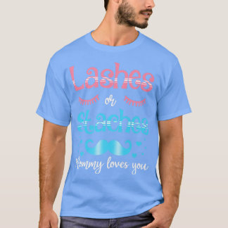 Streckar eller streck Mamma Kärlek som du Gender v T Shirt