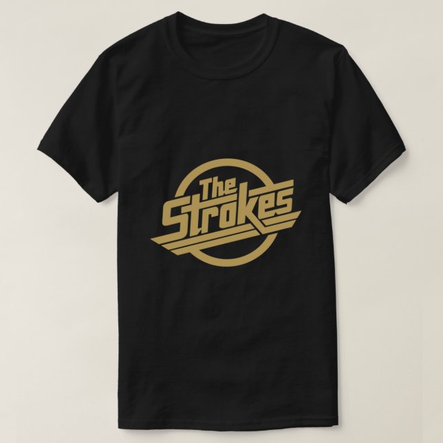 Streckar och musikdragning t shirt (Design framsida)