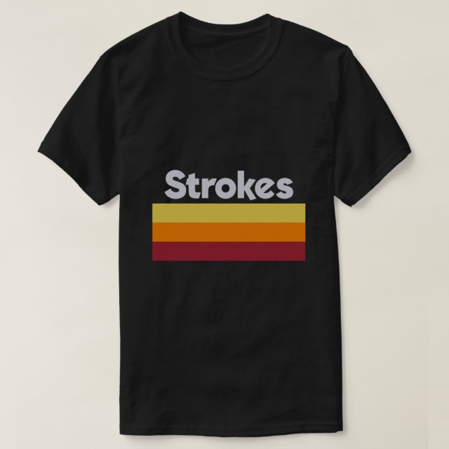 Streckarna Kärlek Sten Band Art T Shirt (Design framsida)