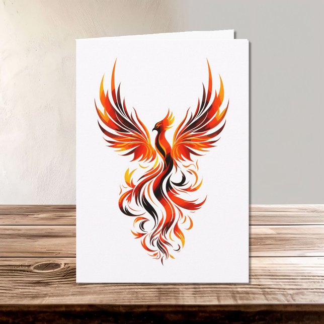 Streckbild i Flames Vector Art Kort (Skapare uppladdad)