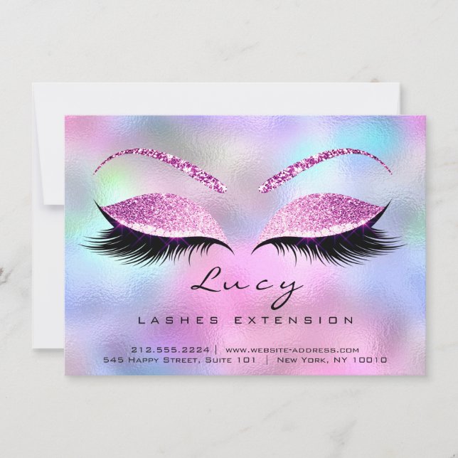 Streckförlängning Eftervård Instruktion Rosa Blue (Framsida)