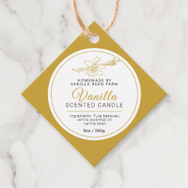 Streckkod för huvudbeståndsdelen i botaniska konst gåvor etiketter