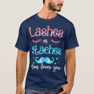 Streckor eller streck Mamma Kärlek som du Gender v T Shirt