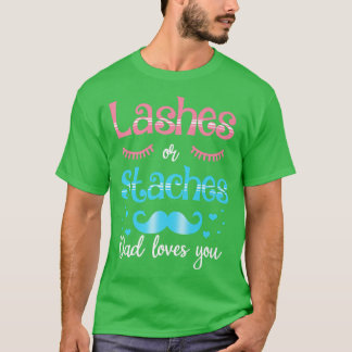 Streckor eller streck Pappa Kärlek som du Gender v T Shirt