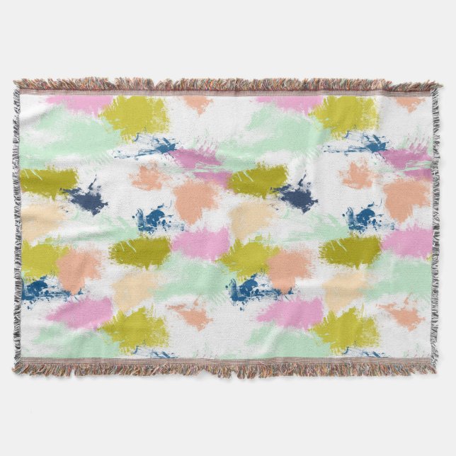 Streckor, färger, oljefärger filt (Framsidan)