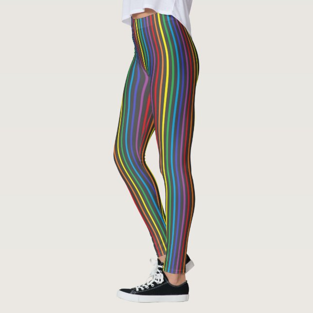 Streckregnbåge Leggings (Vänster)