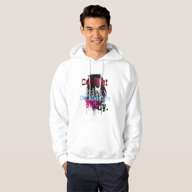 Street Art Adventure Hoodie (Hel framsida)