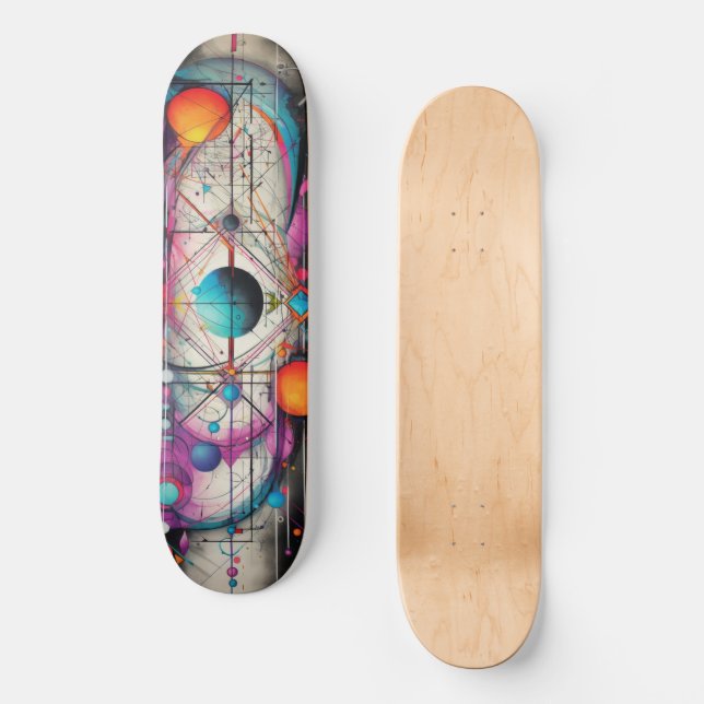 Street Art Graffiti Skateboard 31 (Framsida)