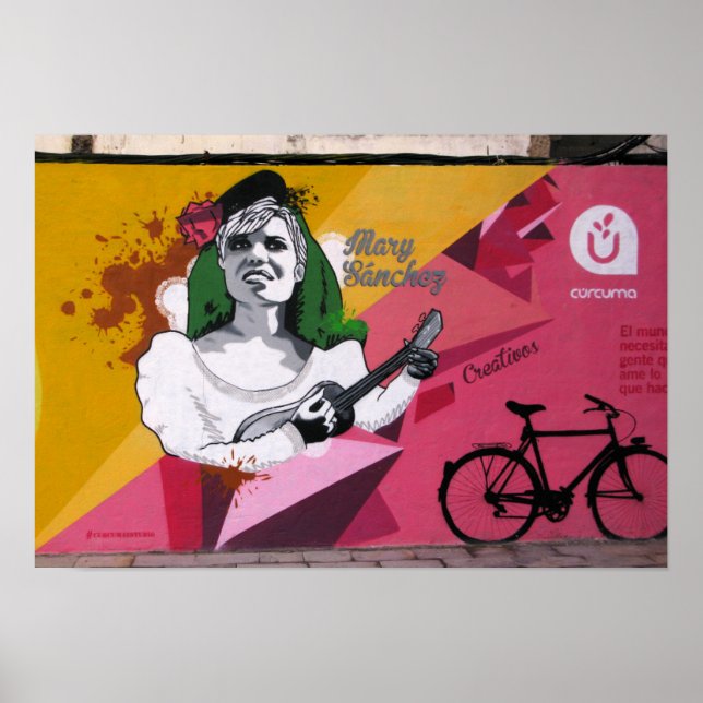 Street Art of Las Palmas Poster (Framsidan)