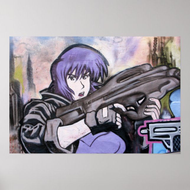 Street Art of Las Palmas Tecknad Hero Poster (Framsidan)