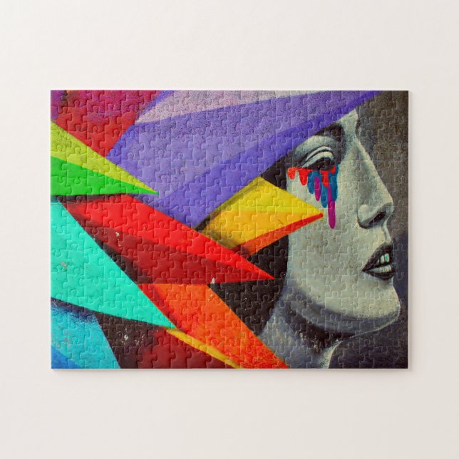 Street Art of Madrid. Pussel (Horisontell)