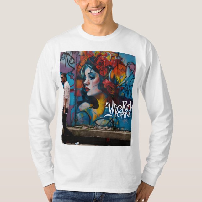 Street Art T-Shirts - Graffiti-Inspired Urban Styl (Framsida)