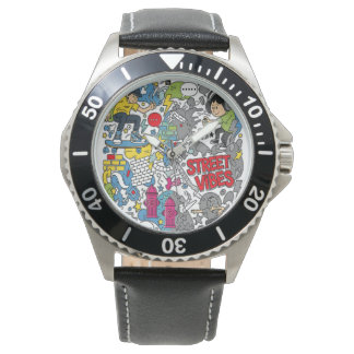 Street atmosphere armbandsur