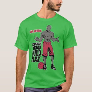 Street Ball Freestyle Basketball Jag är ledsen att T Shirt