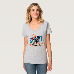 Street Basketball   Kvinnors V-Nacke T Shirt