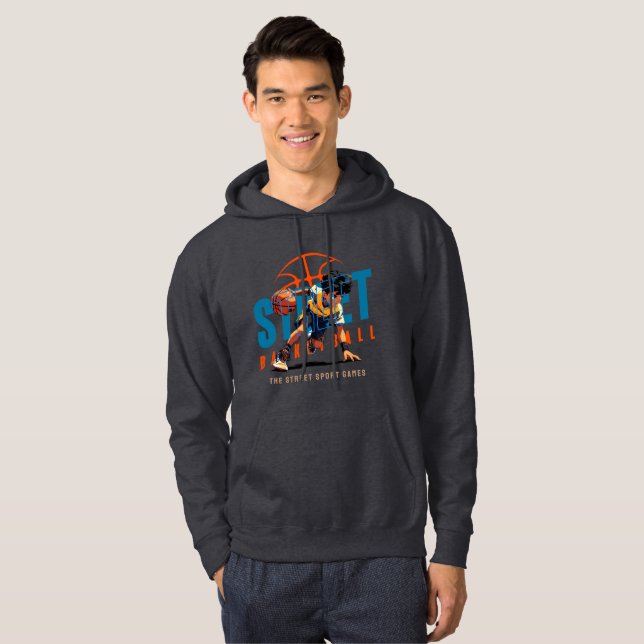 Street Basketball | Manars Hoodie (Hel framsida)