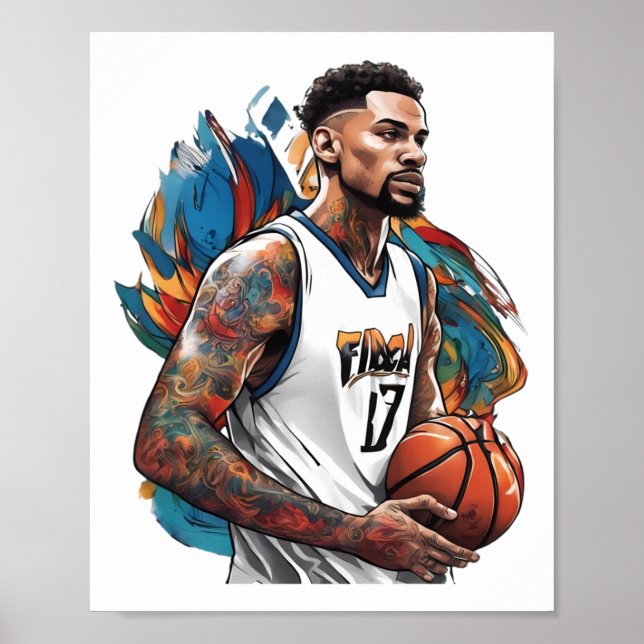 Street Basketball Poster (Framsidan)