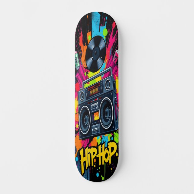 Street Beat Edition 1 Mini Skateboard Bräda 18,5 Cm (Framsida)