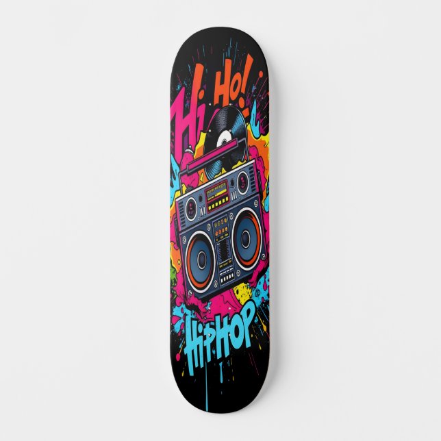 Street Beat Edition 2 Mini Skateboard Bräda 18,5 Cm (Framsida)