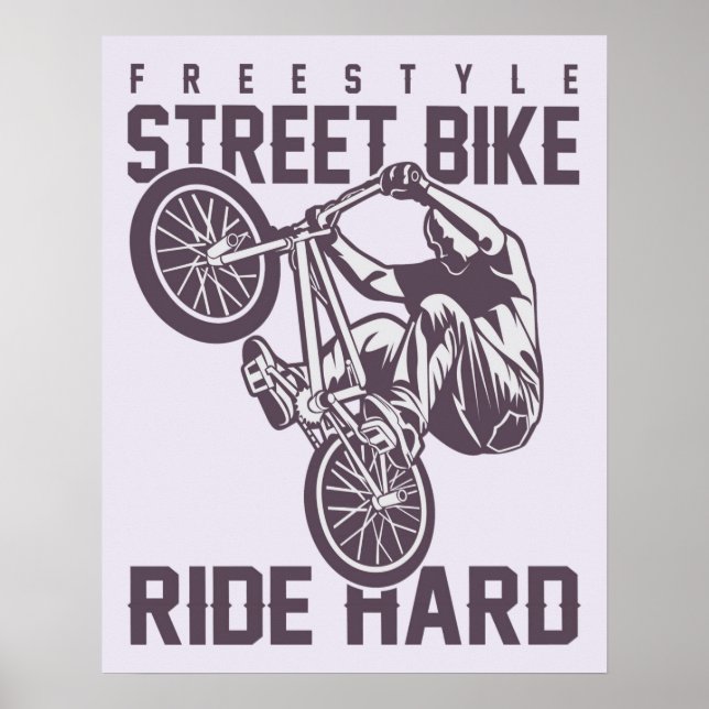 Street Bike poster (Framsidan)