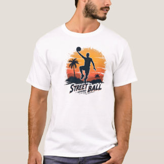 Street Boll Legend | Basketball Sunset T-Shirt
