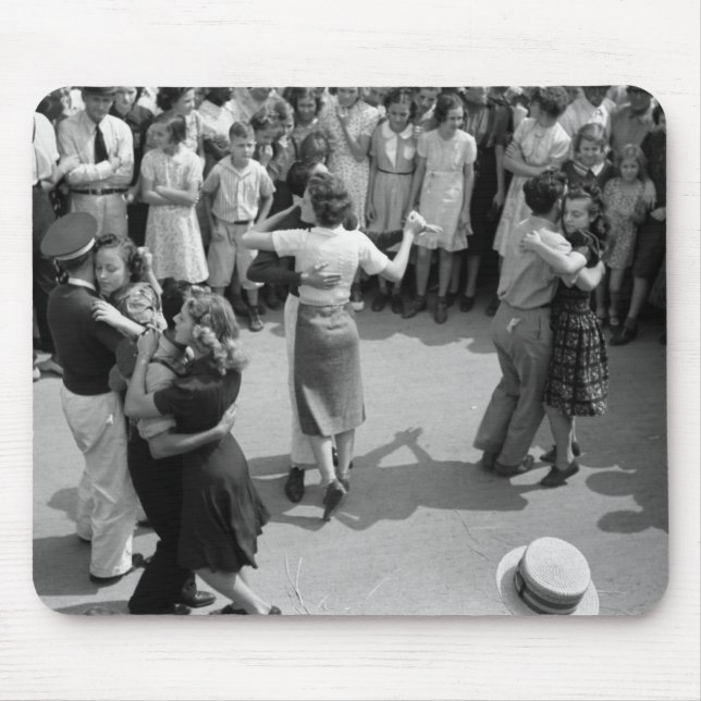 Street Dance, Crowley, Louisiana, 1930-talet Musmatta (Framsidan)