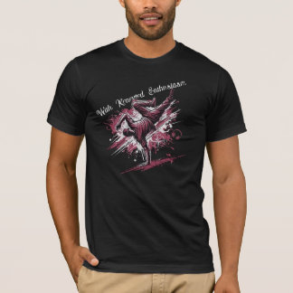 Street Dance & Music Vibes Typografi T-Shirt Graf