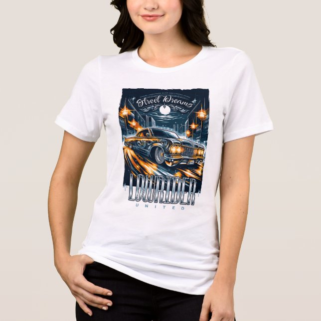 Street Dreams Lowrider T Shirt (Framsida)