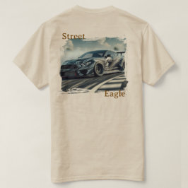 Street Eagle Drift Car Grafik T Shirt