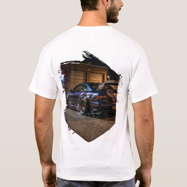 Street Eagle Urban Drift Car T Shirt (Baksida)