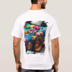 Street Eagle's Drift Clown Series Chaos Car Konst T Shirt