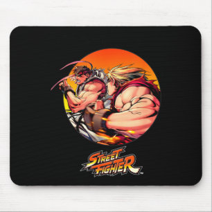Street fighter ryu vs ken japansk grafisk konstStr Musmatta