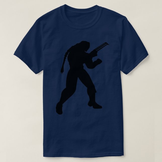 Street Fighter Vega Klo T Shirt (Design framsida)