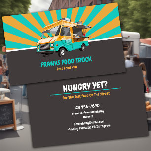 Street Food Lastbil Visitkort