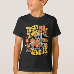 Street Food Vibes: Tasty Chicken Tendies T Shirt