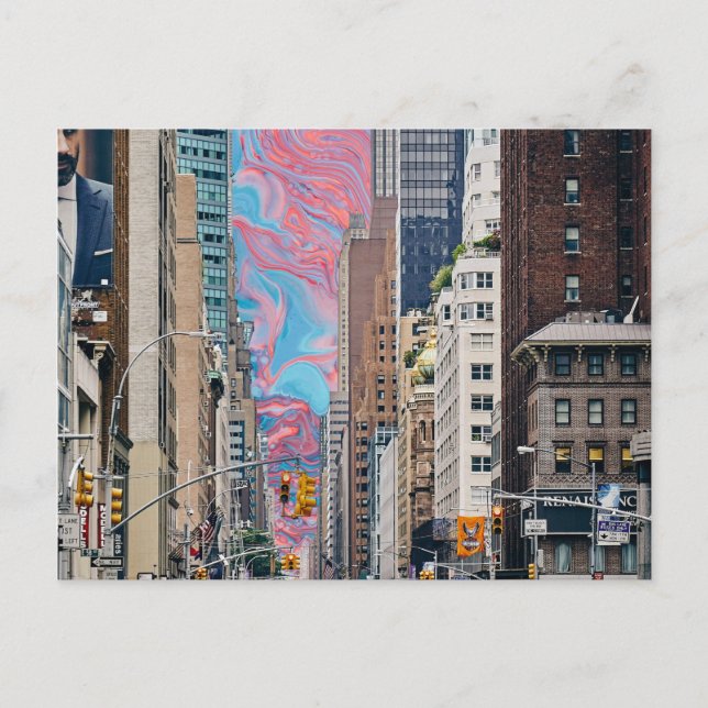 street himlar vykort (Framsida)