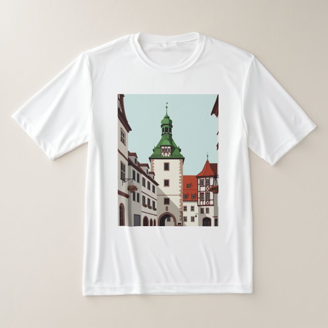 Street in Austria T Shirt (Laydown)