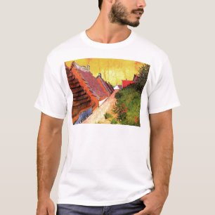 Street in Saintes-Maries by Vincent van Gogh Tee